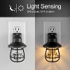 GE Farmhouse LED Night Light Black Cage - 2 of 4