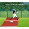 Dexmalle 10x3.8 ft Indoor/Outdoor Portable Baseball Softball Hitting Mat - 2 of 4
