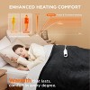 Bedsure Heated Blanket - Fast Heating Electric Blanket Soft Flannel Heated Throw Warm Gifts for Family - 3 of 4