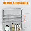 30"x24" Stainless Steel Work Table with Adjustable Overshelf - 4 of 4