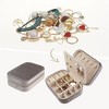 Unique Bargains Small Portable Velvet Travel Jewelry Organizer Case - 2 of 4