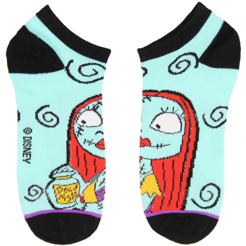 Disney Nightmare Before Christmas Jack Sally Zero Oogie Boogie Ankle Socks 5 PK Multicoloured, 2 of 7