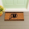 Evergreen University of Utah Logo Natural Coir 28 x 16 Inches Indoor Outdoor Doormat - 4 of 4