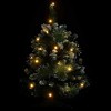Artificial Christmas Tree Green with white flocking PVC, plastic - 4 of 4