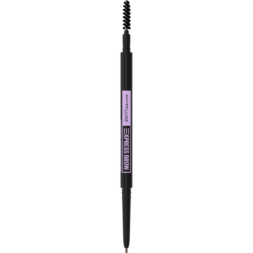 Photos - Other Cosmetics Maybelline MaybellineExpress Brow Ultra Slim Eyebrow Pencil - Ash Brown - 0.003oz: Pr 