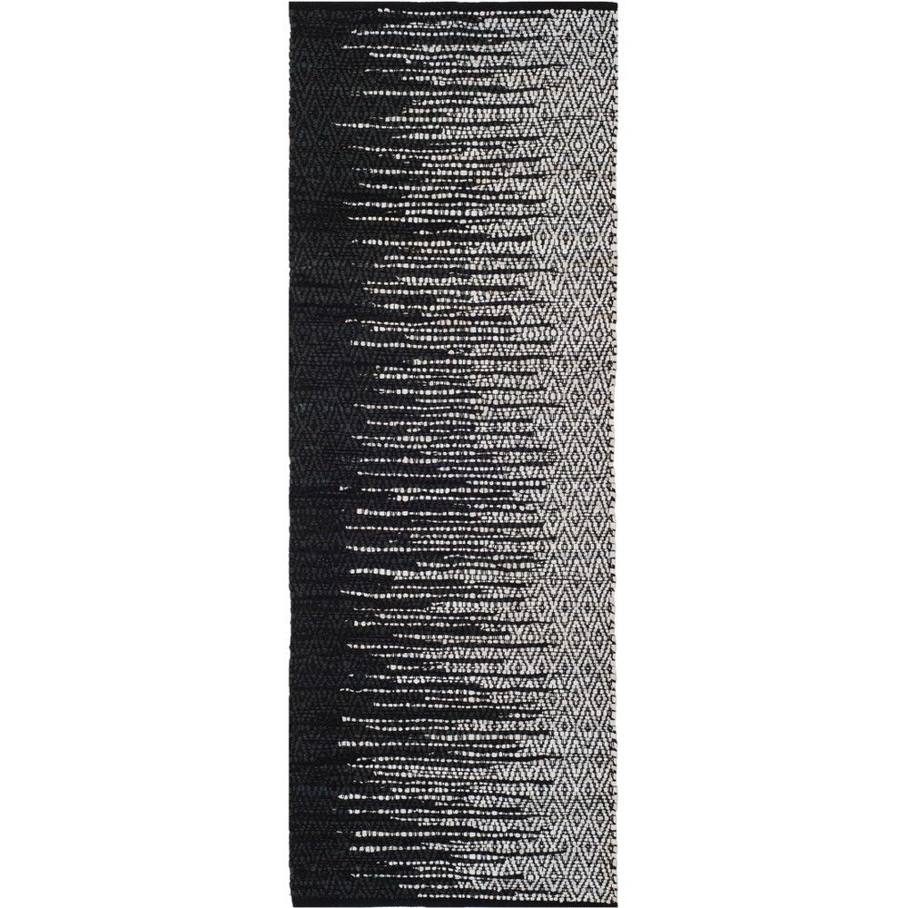 William Geometric Accent Rug Light Gray/Black