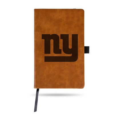 NFL New York Giants Leather Notepad
