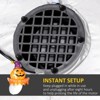 Yukimo 3.4ft Halloween Inflatable Window Sticker Ghost, LED-lit Outdoor Decoration, Waterproof - 4 of 4