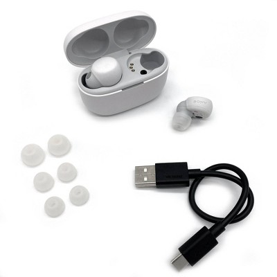 Sony LinkBuds S WF-LS900N True Wireless Bluetooth Noise Canceling Earbuds - White - Target Certified Refurbished