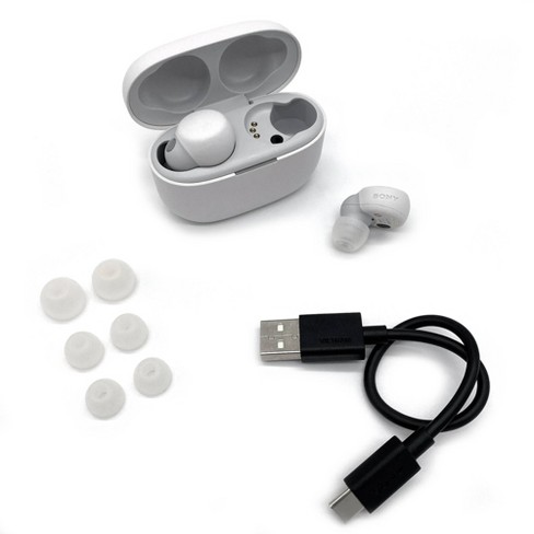 SONY Wireless Noise Cancelling Headphones, WF-C700N, White