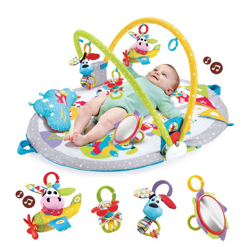 Yookidoo Gymotion Lay to Sit-Up Play 3-Stage Activity Gym, 5 of 12