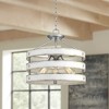 Progress Lighting Gulliver 3-Light Semi-Flush Convertible Ceiling Light, Galvanized Finish, Open Design - 2 of 4