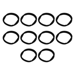 Unique Bargains Durable Simple Hair Rope 10 Pcs - 1 of 3