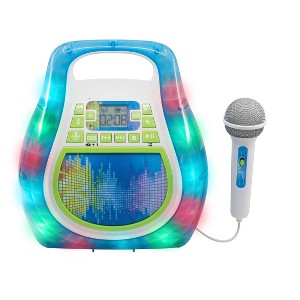 eKids Bluetooth Karaoke Machine with Party Lights - Blue (EK-558.5XV1) - 1 of 4