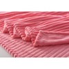 J&V TEXTILES Fleece Throw Blanket for Couch - Thick and Warm Blanket for Winter, Soft and Fuzzy Throw Blanket for Sofa, Fall Throw Blanket - 4 of 4
