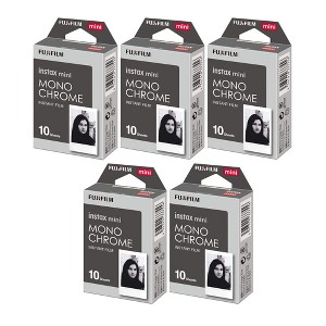 Fujifilm Instax Mini Monochrome Film (10 Exposures, Credit Card