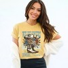 Simply Sage Market Women's Wildflowers Cowgirl Dreams Short Sleeve Garment Dyed Tee - 2 of 4
