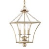 Crystorama Lighting Broche 3 - Light Chandelier in  Antique Gold - 2 of 4