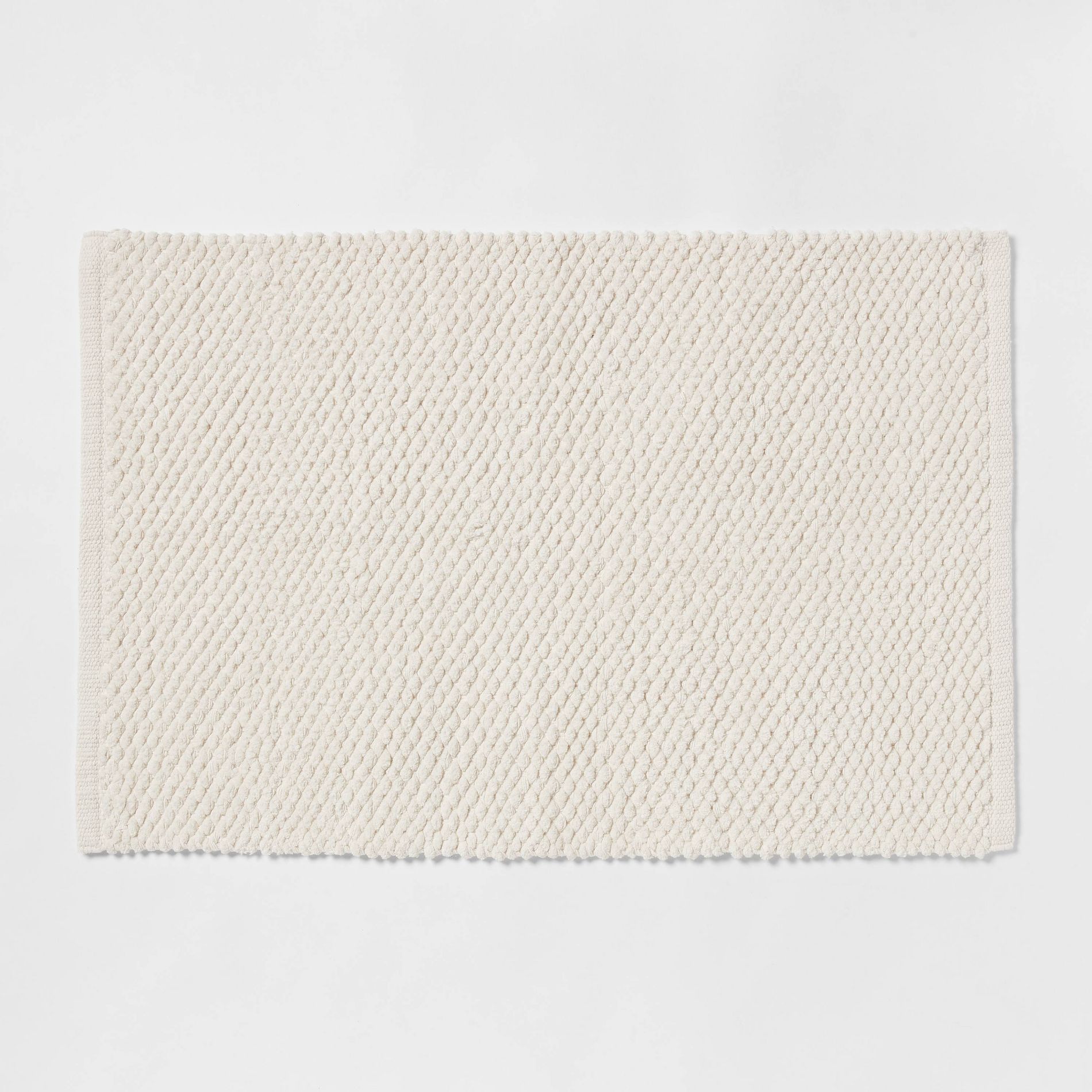 20"x30" Handloom Cotton Bath Rug Cream - Threshold™
