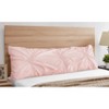 Sweet Jojo Designs Girl Body Pillow Cover (Pillow Not Included) 54in.x20in. Harper Solid Blush Pink - 2 of 4