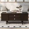 NicBex Modern Rectangle Coffee Table with 4 Drawers & Two-Side Hidden Storage,Multi-Functional Tea Table Center Table for Living Room,Studio - 2 of 4