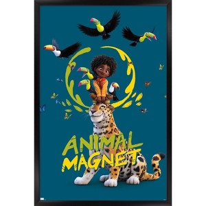 Trends International Disney Encanto - Animal Magnet Framed Wall Poster Prints - 1 of 4
