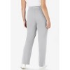 Woman Within Plus Size Tall Sport Knit Straight Leg Pant - 3 of 4
