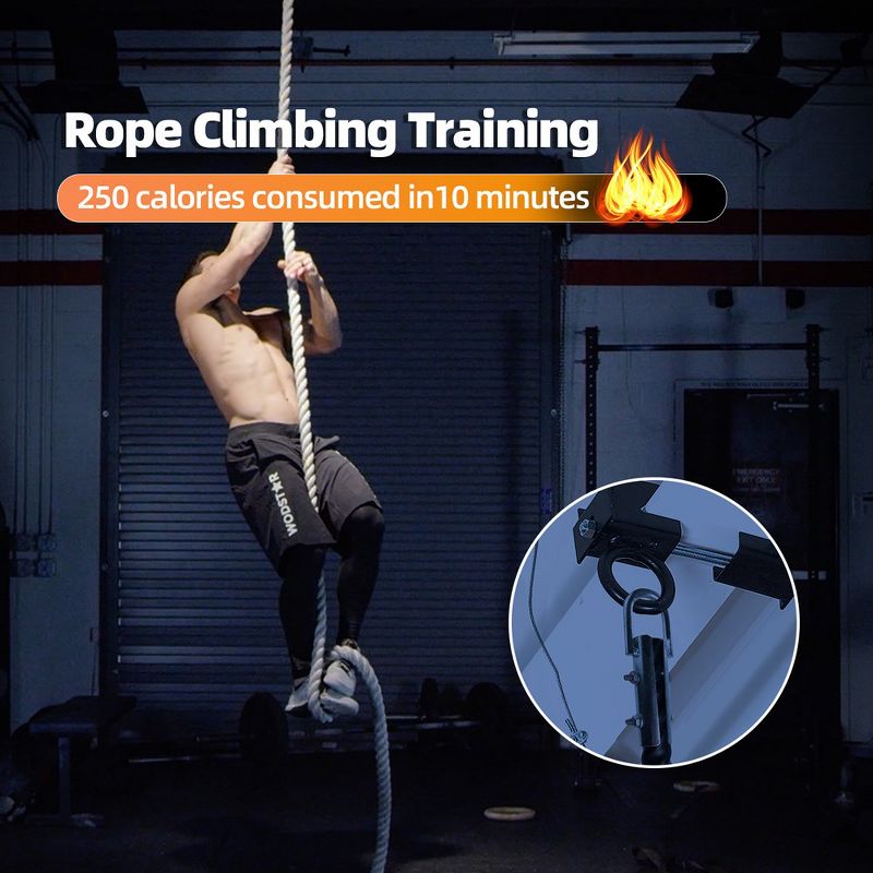 GSE Gym Climbing Rope for Fitness & Strength Training, 5 of 7