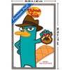 Trends International Disney Phineas and Ferb - Perry The Platypus Feature Series Framed Wall Poster Prints - 3 of 4