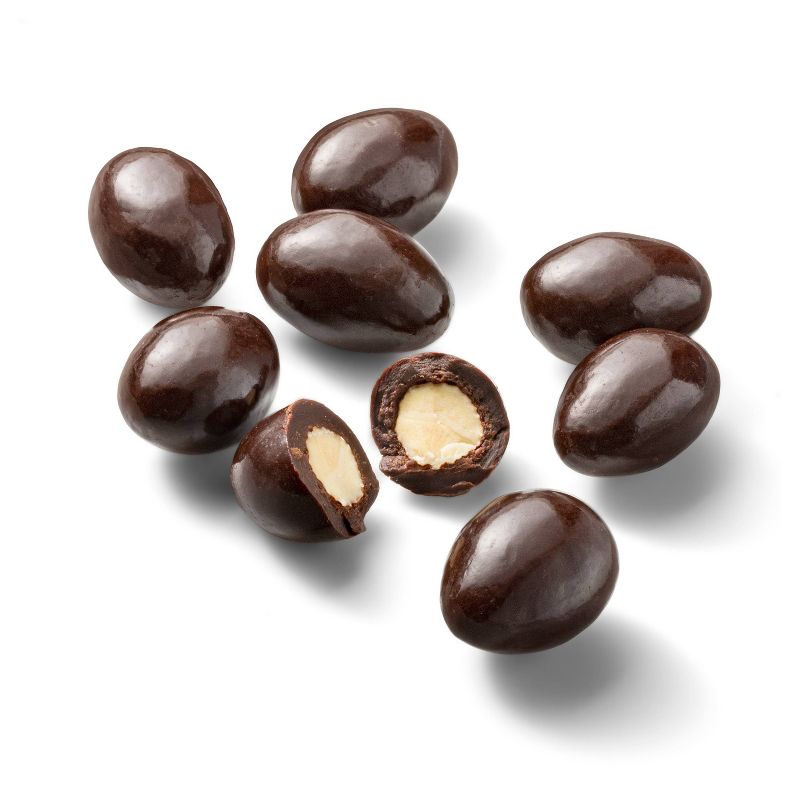 Dark Chocolate Covered Almonds Candy - 8.7oz - Favorite Day&#8482;, 3 of 7