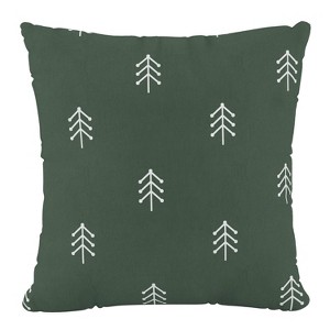 Square Outdoor Holiday Throw Pillow - Skyline Furniture - 1 of 4