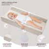 Modera Organic Cotton Contoured Baby Changing Pad w/ Waterproof Foam Mattress, Includes Soft Removable & Washable Cover, Safety Strap, Non-Slip Bottom - 3 of 4