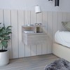 FONTOI Floating Nightstand with Drawer&Open Top Shelves, End Table for Living Room, Bedroom - 2 of 4
