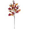 Northlight Lighted Berries and Leaves Fall Harvest Spray - 29" - Warm White - 2 of 4