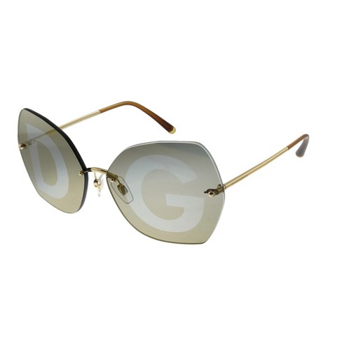 Dolce Gabbana Lucia Dg 2204 02 04 Womens Geometric Sunglasses