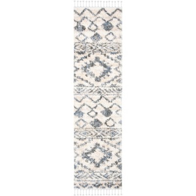Berber Fringe Shag BFG606 Power Loomed Rug - Safavieh