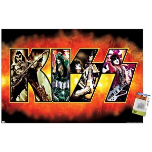 Trends International KISS - Image Logo Unframed Wall Poster Prints - 1 of 4