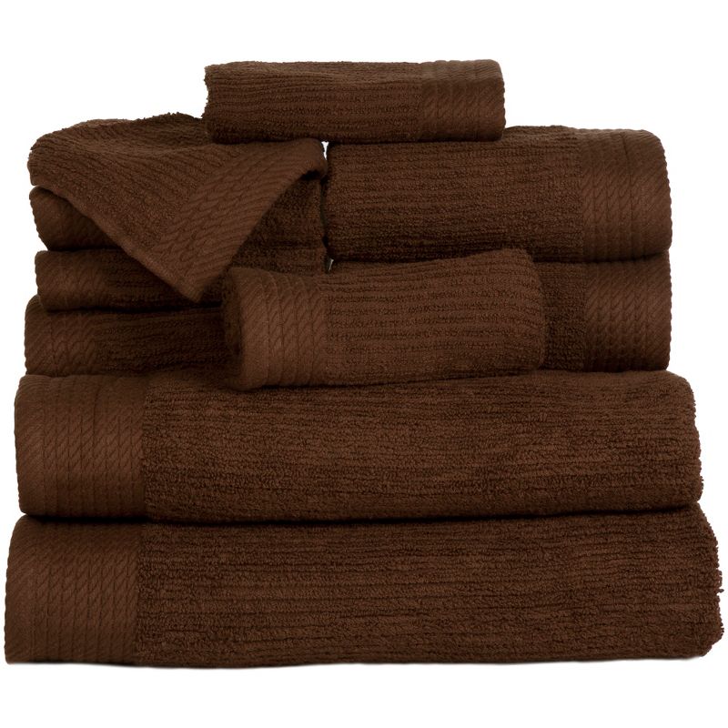 Solid Bath Towels And Washcloths 10pc - Yorkshire Home, 1 of 5