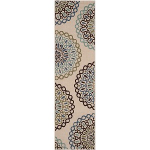 Veranda VER092 Power Loomed Indoor/Outdoor Rugs - Safavieh - 1 of 4