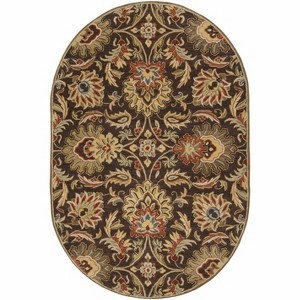 Hauteloom Chesterton 1028 Hand Tufted Brown Wool Rug - 1 of 4