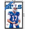 Trends International NFL Buffalo Bills - Josh Allen Feature Series 23 Framed Wall Poster Prints - 3 of 4