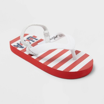 Toddler Adrian Americana USA Flip Flops - Cat & Jack™