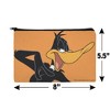 Looney Tunes Daffy Duck Makeup Cosmetic Bag Organizer Pouch - 4 of 4