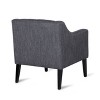 Deanna Contemporary Fabric Tufted Accent Chair - Christopher Knight Home - 3 of 4