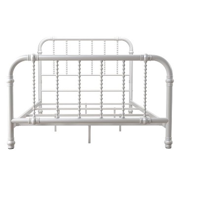 DHP Jenny Lind Metal Bed, White, Full