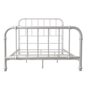 DHP Jenny Lind Metal Bed, White, Full - 1 of 4