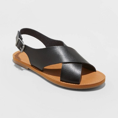 target leather sandals