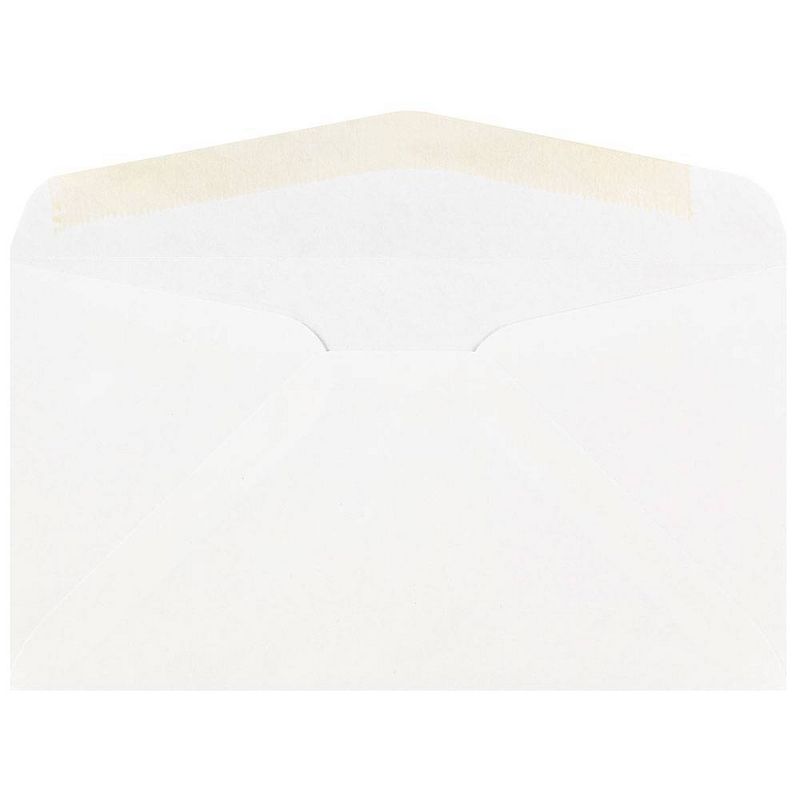JAM Paper 50pk 3 5/8&#34;x6 1/2&#34; Business Envelopes White, 2 of 5