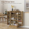 Freestanding Kitchen Pantry, Kitchen Storage Cabinet with 5-Tier Shelf, 12 Spice Racks, Adjustable Shelves - 4 of 4