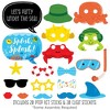 Big Dot of Happiness Under the Sea Critters - Birthday Party or Baby Shower Photo Booth Props Kit - 20 Count - 2 of 4
